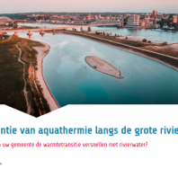 VNR publiceert rapport ‘Potentie van aquathermie langs de grote rivieren’